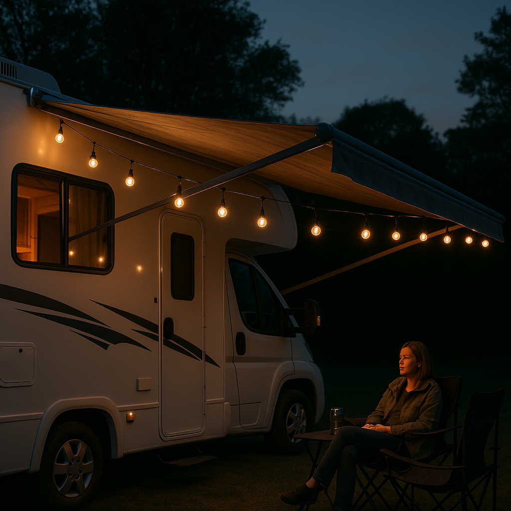 Best RV Awning Lights for Evening Ambiance