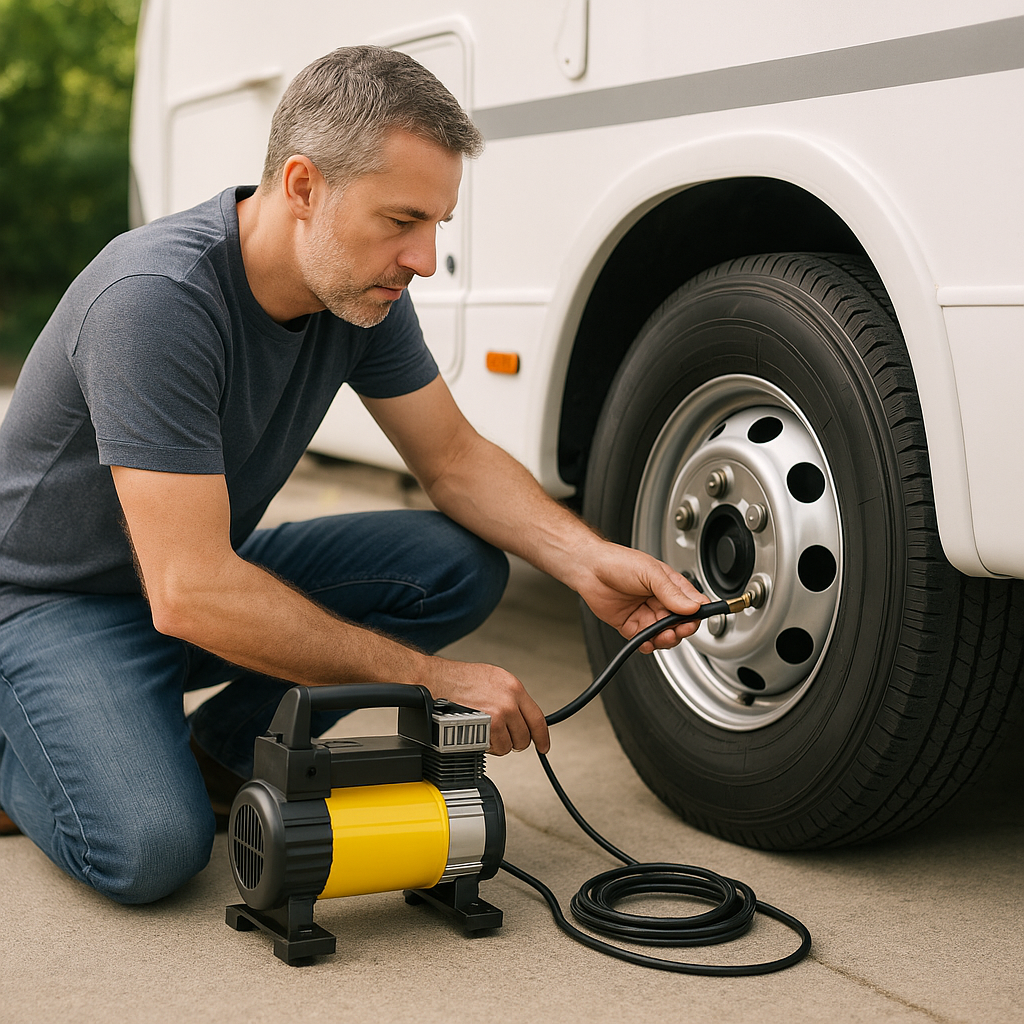 Best RV Air Compressors for Tire Inflation