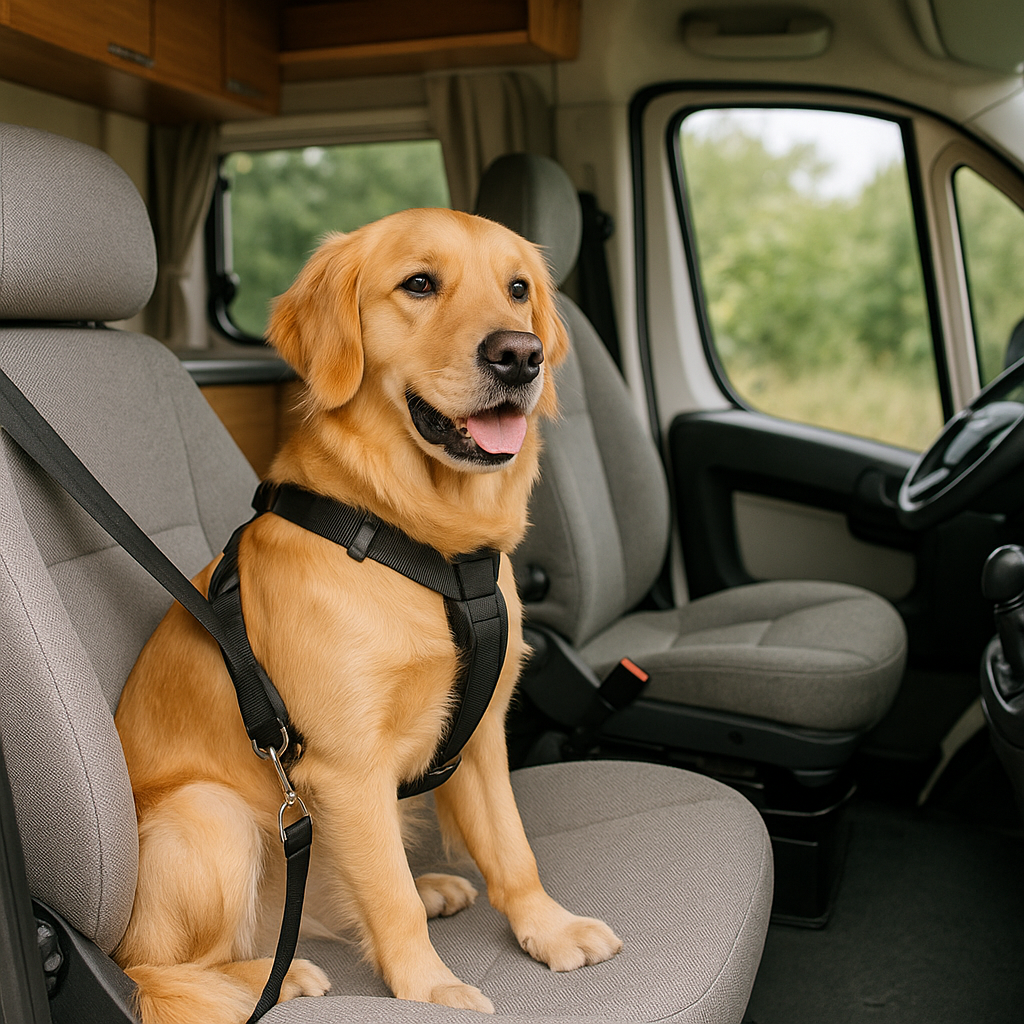 Best Dog Seat Belts and Car Harnesses for RV Travel