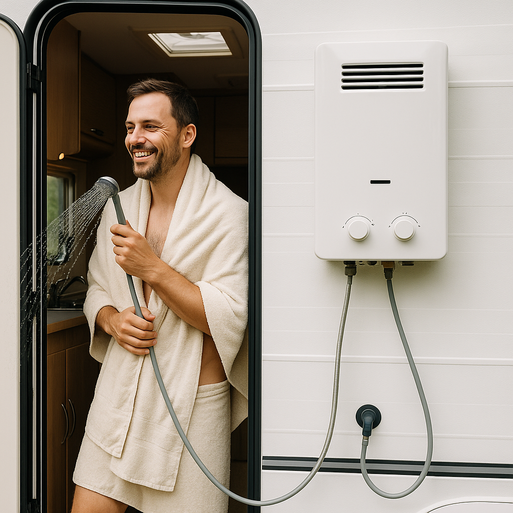 Best RV Water Heaters for Hot Showers