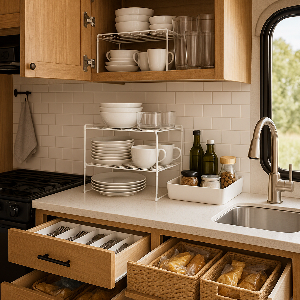 Best RV Cabinet and Drawer Organizers: Space-Saving Gear That Actually Works