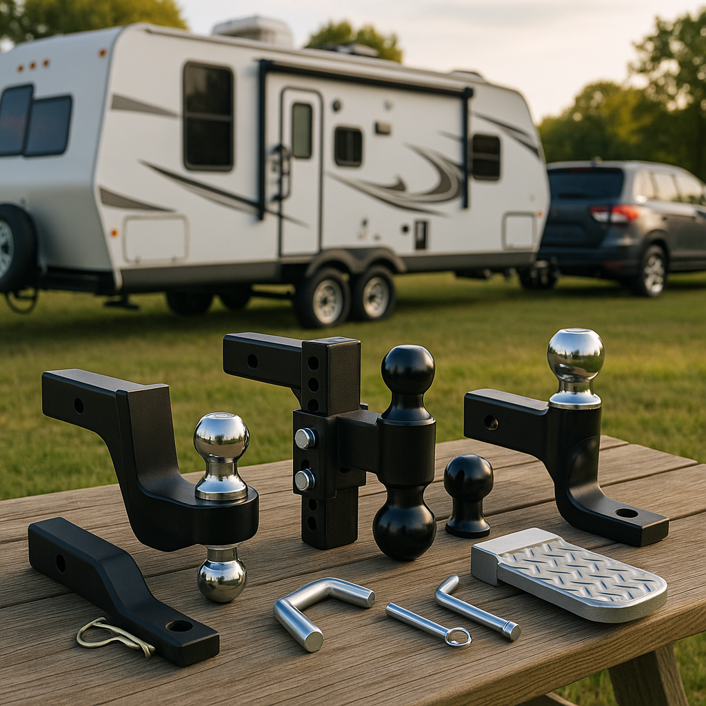 Best RV Hitch Ball Mounts and Receiver Accessories