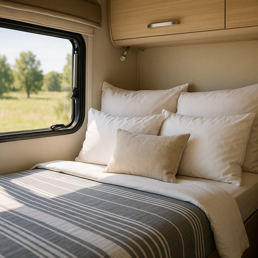 Best RV Pillows and Bedding Sets for Small Sleeping Spaces