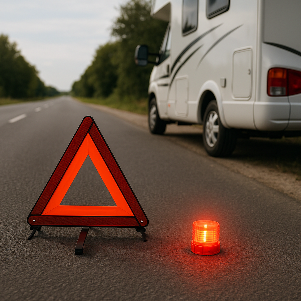 Best Reflective Safety Triangles and Flares for RV Roadside Safety